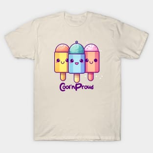 Kawaii Colorful Popsicles T-Shirt